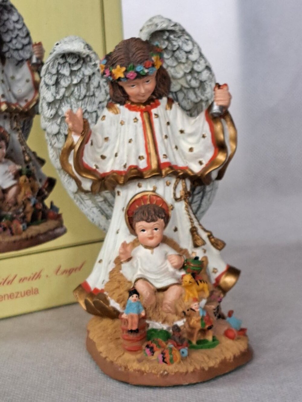 The International Santa Claus Collection - Christ Child With Angel Venezuela